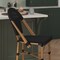 Flash Furniture Marseille Stackable IndoorOutdoor French Bistro 26 Counter Height Stool, Black and Bamboo Finish SDA-AD642107-CS-BK-NAT-GG - alternate 5